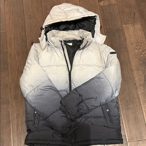 H&M Gradient Puffer Jacket with Hood - Picture 4 of 7